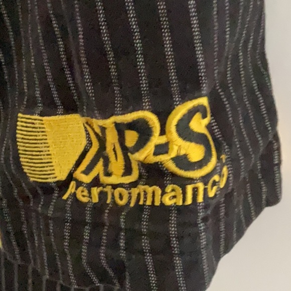 Casual Black and Yellow Button Down Shirt ski doo - Picture 4 of 9